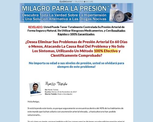 milagroparalapresion.com